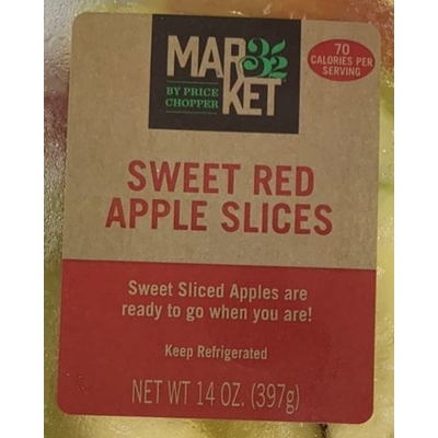Sweet Red Apple Slices
