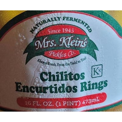 Chilitos Encurtidos Rings