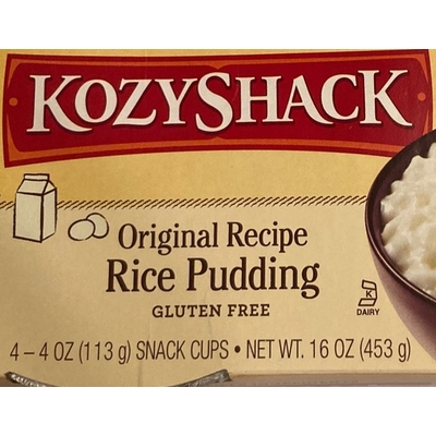 Gluten Free Original Recipe Rice Pudding