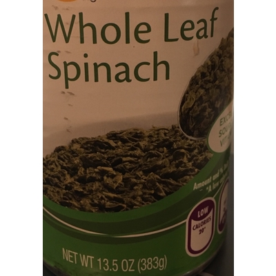 Whole Leaf Spinach