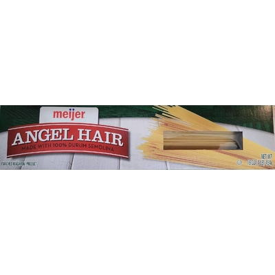 Angel Hair Enriched Macaroni Product
