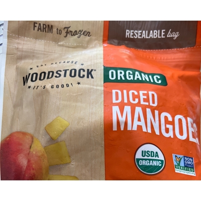 Organic Diced Mangoes