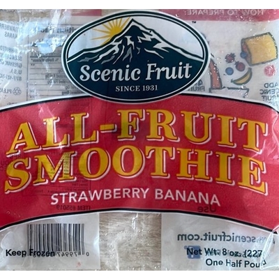 Strawberry Banana All-Fruit Smoothie