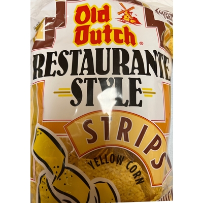Yellow Corn Strips, Restaurante Style