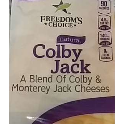 Cheese, Colby Jack Natural