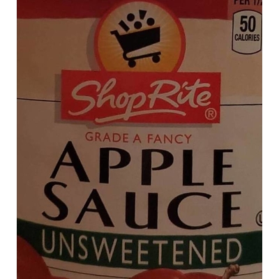 Apple Sauce, Unsweetened