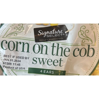 Sweet Corn on the Cob Ears