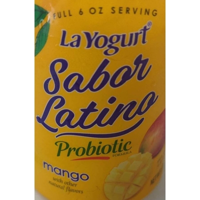 Mango Sabor Latino Probiotic Formula Yogurt