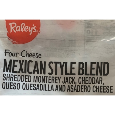 Four Cheese Mexican Style Blend