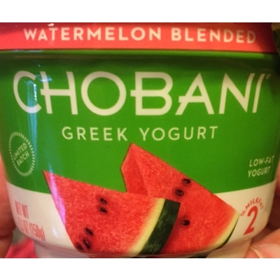 Greek Yogurt, Watermelon Blended