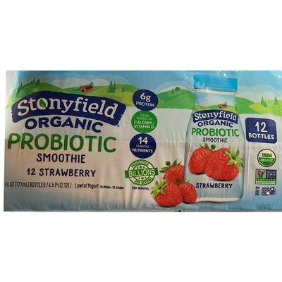 Probiotic Smoothie, Strawberry