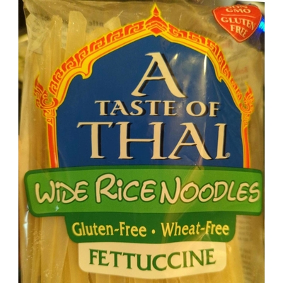 Wide Rice Noodles, Fettuccine