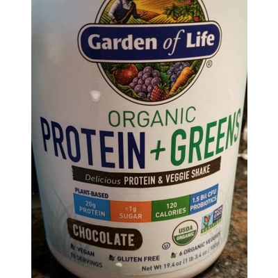 Organic Protein + Greens Shake, Chocolate