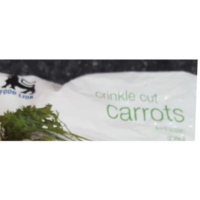 Carrots, Crinkle Cut