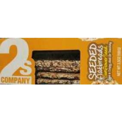 Seeded Flatbreads, Sunflower Seed