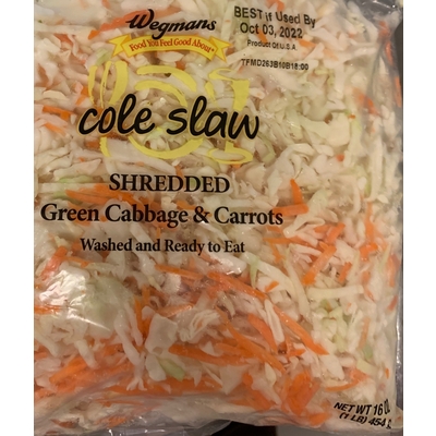 Shredded Cole Slaw