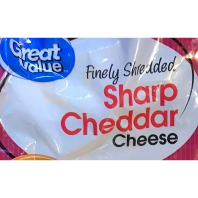 Sharp Cheddar Cheese, Finely Shredded