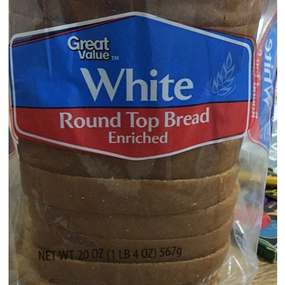 White Round Top Bread