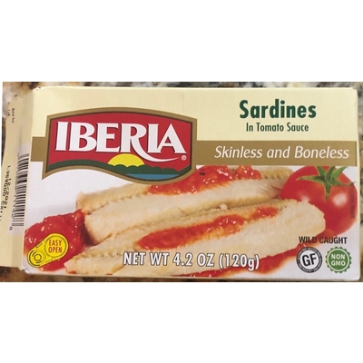Sardines, in Tomato Sauce