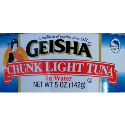 Chunk Light Tuna In Water