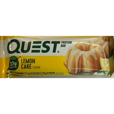 Lemon Cake Flavor Protein Bar