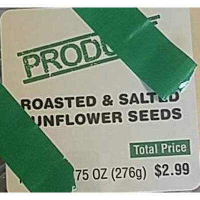 Sunflower Seeds, Roasted & Salted