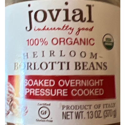 Heirloom Borlotti Beans
