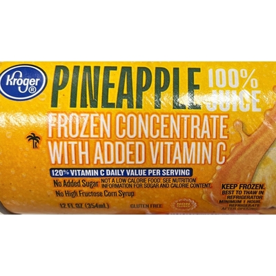 Pineapple Juice Frozen Concentrate