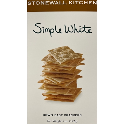 Simple White Down East Crackers
