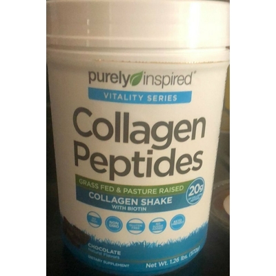 Chocolate Collagen Peptides Collagen Shake with Biotin