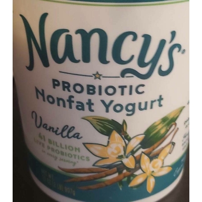 Vanilla Probiotic Nonfat Yogurt