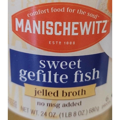 Jelled Broth Sweet Gefilte Fish