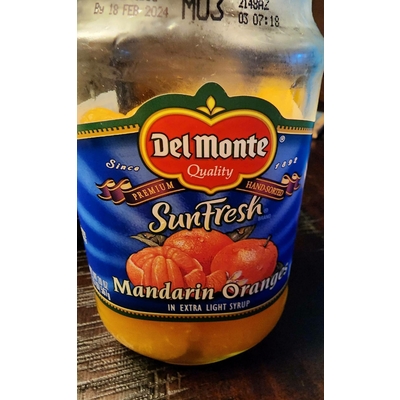 Sun Fresh Mandarin Oranges, in Extra Light Syrup