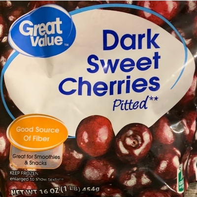 Dark Sweet Cherries, Pitted