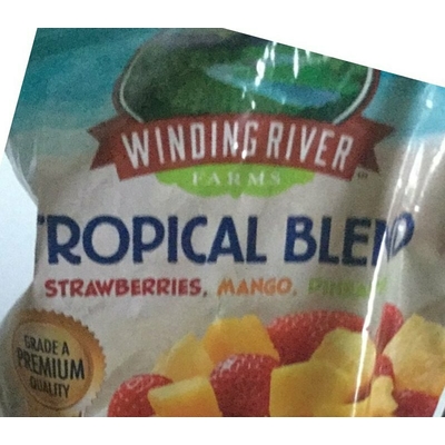 Tropical Blend, Strawberries, Mango, Pineapple