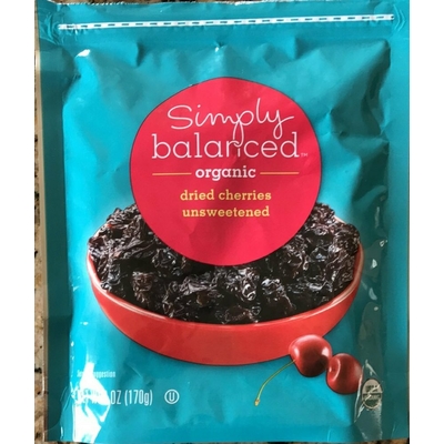 Dried Cherries, Unsweetened