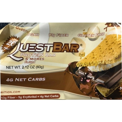 S'mores Flavor Protein Bar