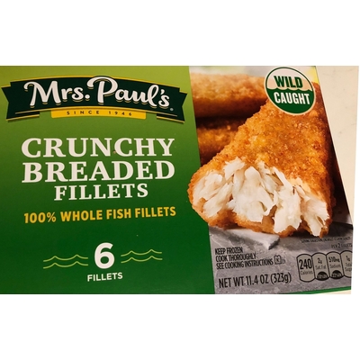 Crunchy Breaded Fillets
