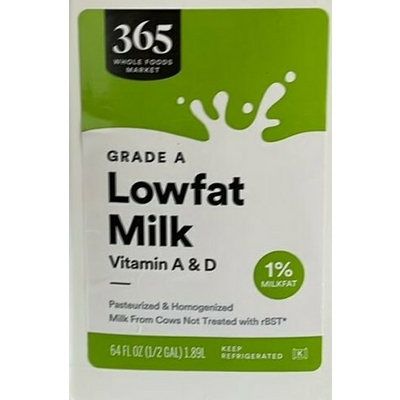 Grade A Lowfat Milk