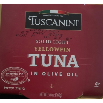 Solid Light Yellowfin Tuna in Olive Oil