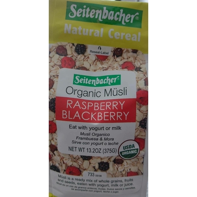 Organic Raspberry Blackberry Muesli