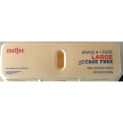 Cage Free Eggs, Large Grade A