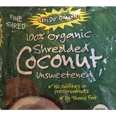 Shredded Coconut, Unsweetened