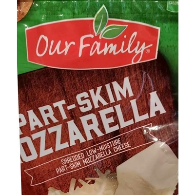 Part-Skim Mozzarella, Shredded Low-Moisture