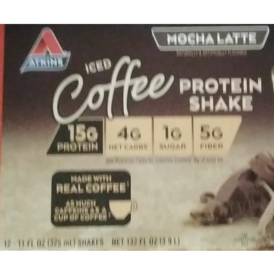 Mocha Latte Iced Coffee Protein Shake