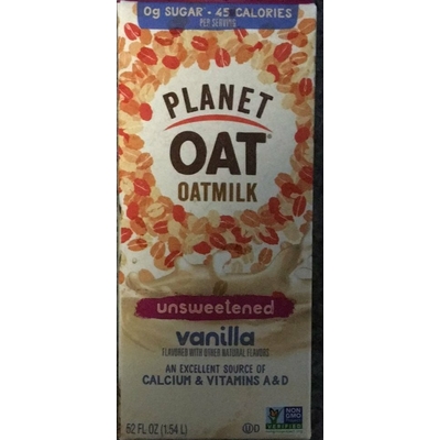 Unsweetened Vanilla Oatmilk