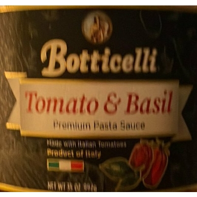 Premium Pasta Sauce, Tomato & Basil