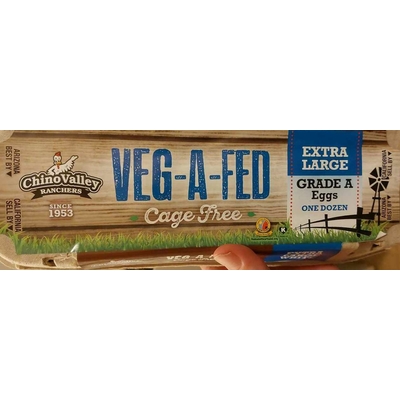 Veg-A-Fed Cage Free Extra Large Eggs, Grade A