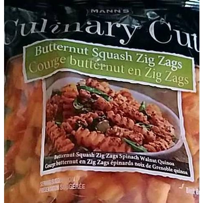 Butternut Squash Zig Zags