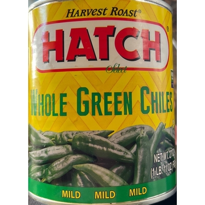 Whole Green Chiles, Mild